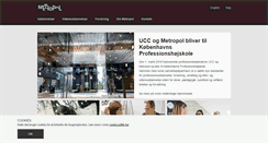Desktop Screenshot of cms.phmetropol.dk