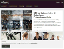 Tablet Screenshot of cms.phmetropol.dk